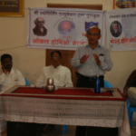 Dr-Ashok-lendwe-Free homoeopathic camp on Dr.Hahnemann day celebration