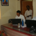 Dr-Ashok-lendwe-Free homoeopathic camp on Dr.Hahnemann day celebration